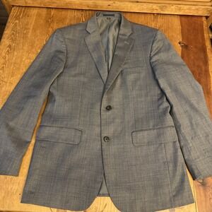 Jos A.‎ Bank Executive Tailored Fit Dual Vent Men's Jacket Blazer 38R Gray